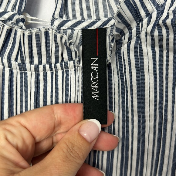 Marc Cain Striped Blouse - Picture 2 of 11